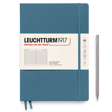 LEUCHTTURM1917 Composition B5 notitieboek Stone Blue gelijnd