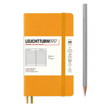 LEUCHTTURM1917 Pocket A6 Softcover notitieboek Rising Sun gelijnd