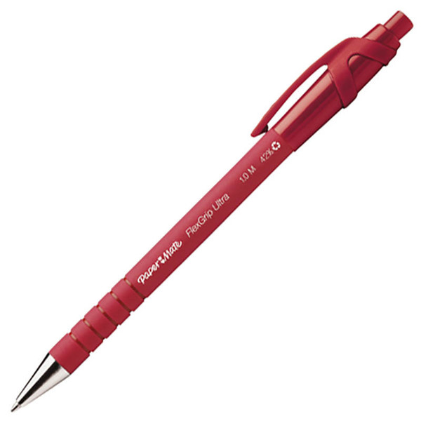 balpen Paper Mate Flexgrip Ultra retractable M rood