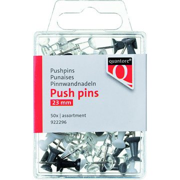 push pins Quantore 50stuks assorti gekleurd