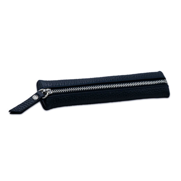 20S Flat Pencil Case  Slim Navy