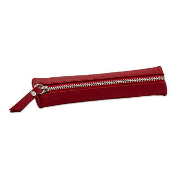 20S Flat Pencil Case  Slim Red