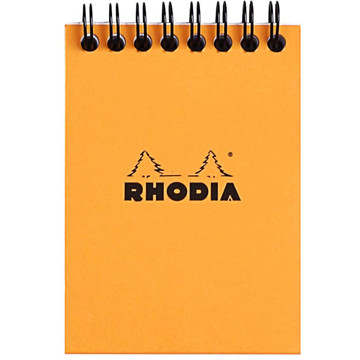 Rhodia notitieblok No.11 A7  ruit 5mm wit papier spiraal