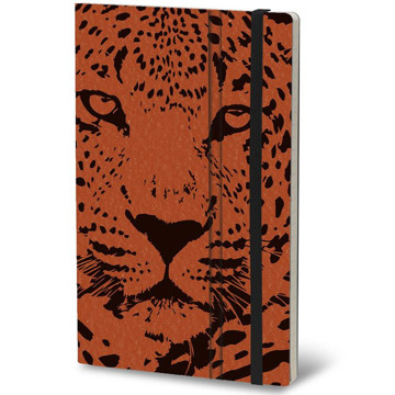 notitieboek StiffleXible Wild Pearl collection Leopard