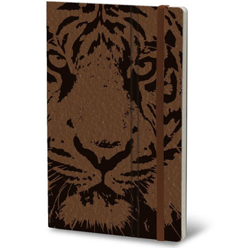 notitieboek StiffleXible Wild Pearl collection Tiger 