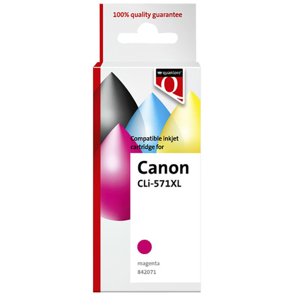 inktcartridge Quantore Canon CLI-571CXL HC magenta