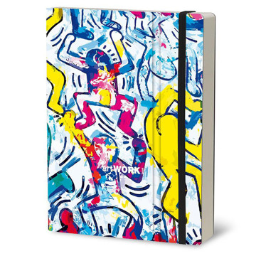 notitieboek Stifflex StiffleXible Art Collection Haring