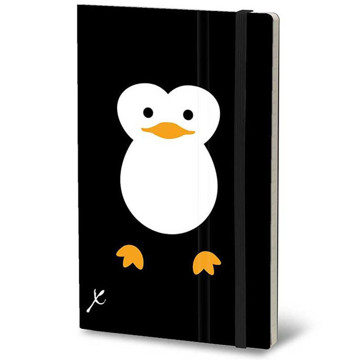 notitieboek Stifflex StiffleXible Animal Collection Pinguin