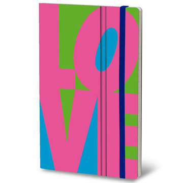 notitieboek Stifflex StiffleXible Fluo Love Collection Fuchsia