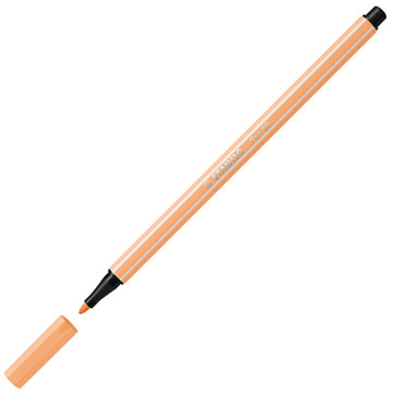 viltstift Stabilo pen 68-25 1.0mm pastel oranje