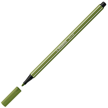 viltstift Stabilo pen 68-35 1.0mm mosgroen