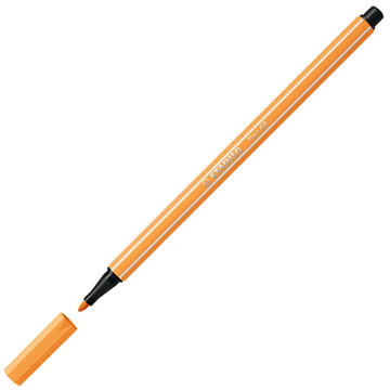 viltstift Stabilo pen 68-85 1.0mm papaya