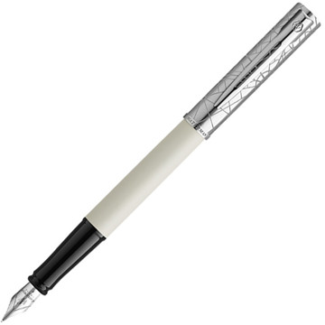 Waterman Allure DeLuxe White CT vulpen fine