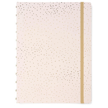 Filofax Notebook A4 Confetti Rose Quartz