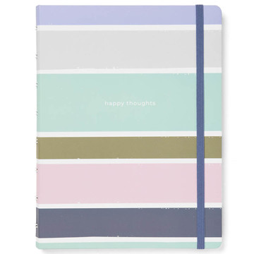 Filofax Notebook A5 Good Vibes Stripes