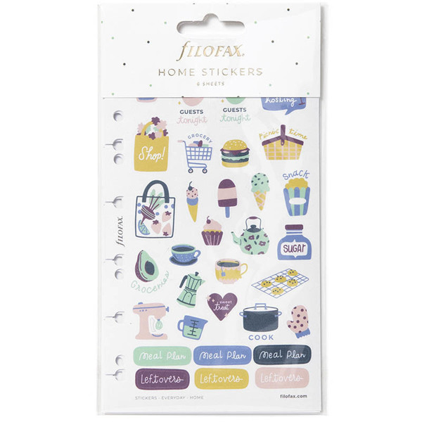 filofax Multi-fit Stickers Everyday Home 6vel