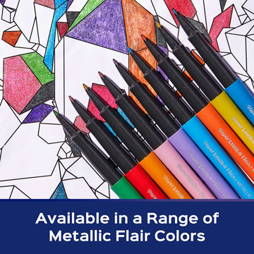 fineliner Paper Mate Flair Metallic 6 stuks assorti