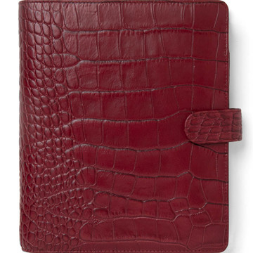 Filofax A5  Classic Croc Cherry