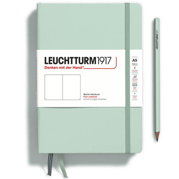 LEUCHTTURM1917 Medium A5 notitieboek Mint Green blanco