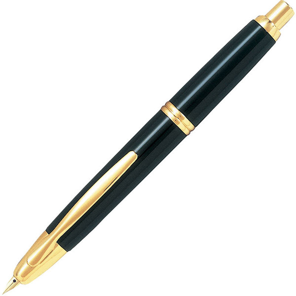 Pilot Capless Gold Trims Black vulpen