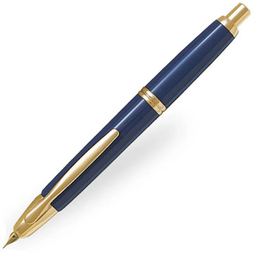 Pilot Capless Gold Trims Blue vulpen