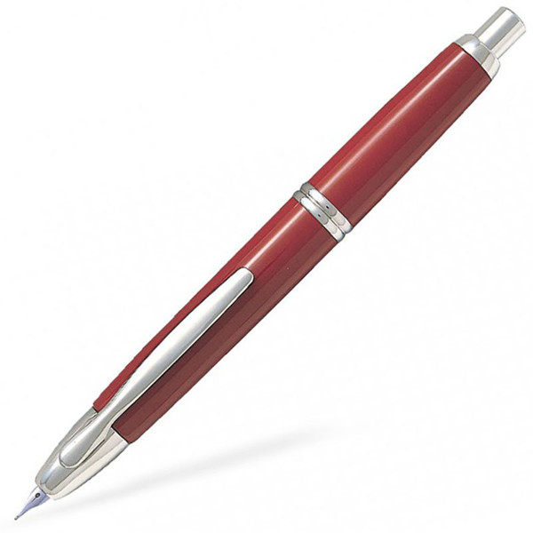 Pilot Capless Rhodium Trims Red vulpen