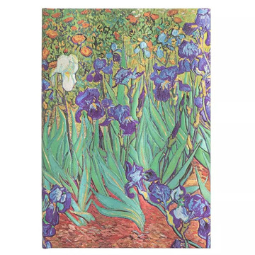 Paperblanks van Gogh's Irises Midi gelijnd