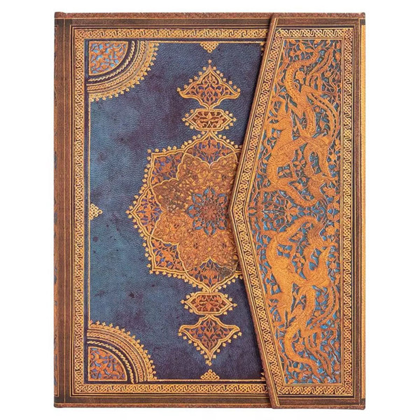 Paperblanks Safavid Indigo Midi gelijnd