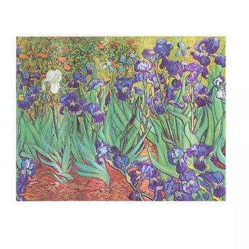 Paperblanks van Gogh's Irises Guest Book blanco