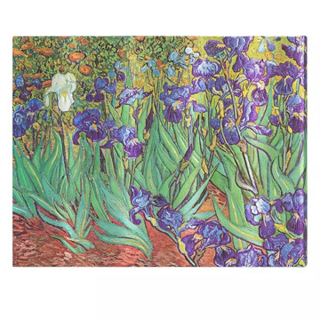 Paperblanks van Gogh's Irises Guest Book blanco