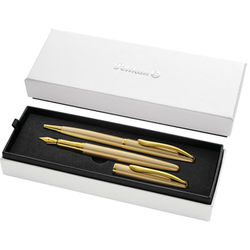 Pelikan Jazz Noble Elegance Gold vulpen balpen set