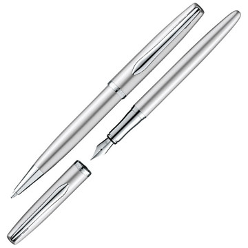 Pelikan Jazz Noble Elegance Silver vulpen balpen set