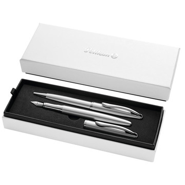 Pelikan Jazz Noble Elegance Silver vulpen balpen set