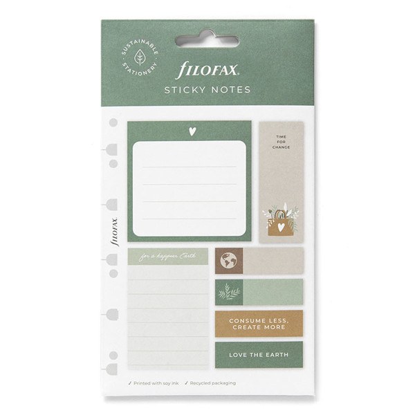 Filofax Multi-fit Sticky Notes Eco Essential