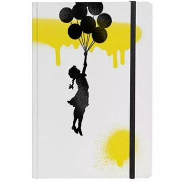 Pininfarina notitieboek Stone paper gelijnd Banksy Baloon