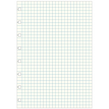 Filofax Notebook A5  geruit 5mm