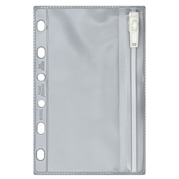 Filofax Pocket mapje met zip lock