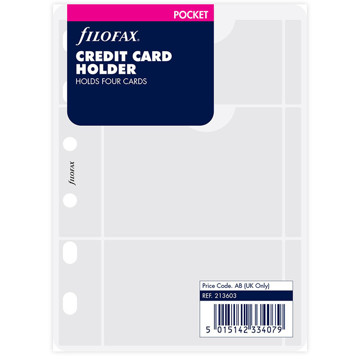 Filofax Pocket creditcard etui