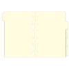 Filofax Pocket index 5-tabs blanco tabbladen creme