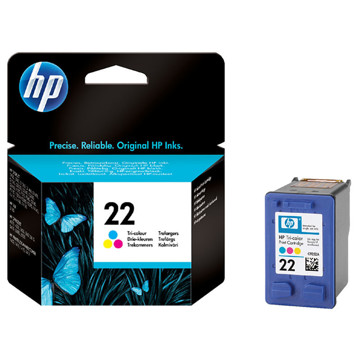 inktcartridge HP  22   C9352A  color  5ml