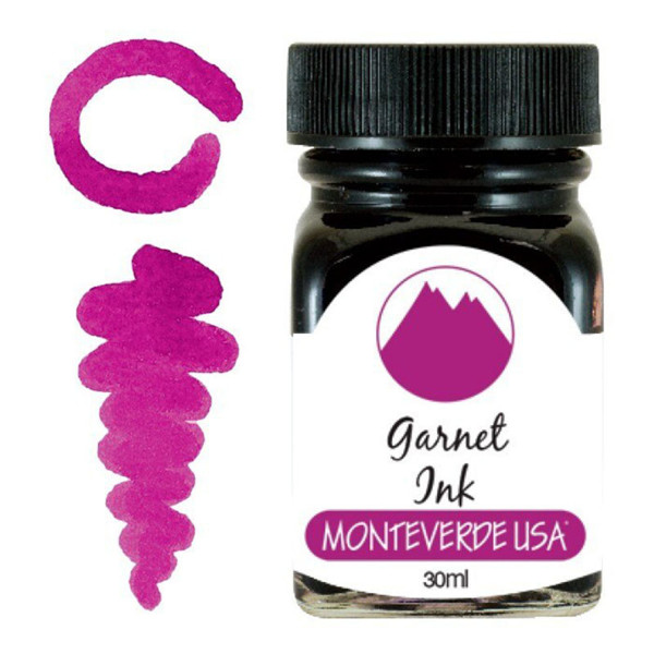 Monteverde inktpot Gemstone 30ml Garnet