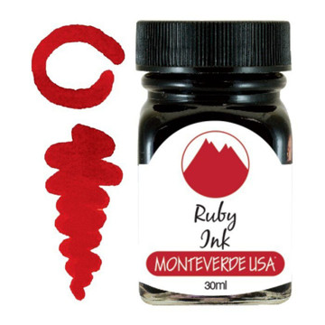 Monteverde inktpot Gemstone 30ml Ruby