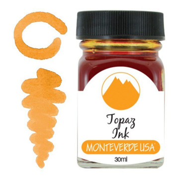 Monteverde inktpot Gemstone 30ml Topaz