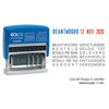 woord-datumstempel Colop s120/wd  4.0 mm zelfinktend