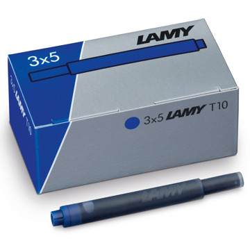 LAMY inktpatronen T10 Blue 3x5stuks