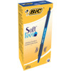 balpen BIC Soft Feel Clic Grip blauw - 12stuks 