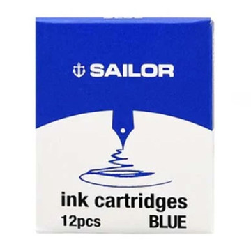 Sailor Jentle inktpatronen 12stuks blue