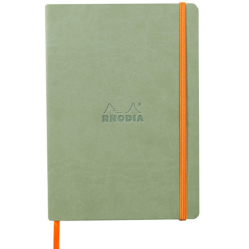 Rhodia Rhodiarama A5 gelijnd Softcover - Celadon