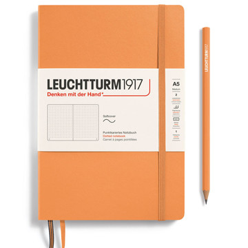 LEUCHTTURM1917 Medium A5 Softcover notitieboek Aprocot dotted