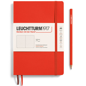 LEUCHTTURM1917 Medium A5 Softcover notitieboek Lobster dotted